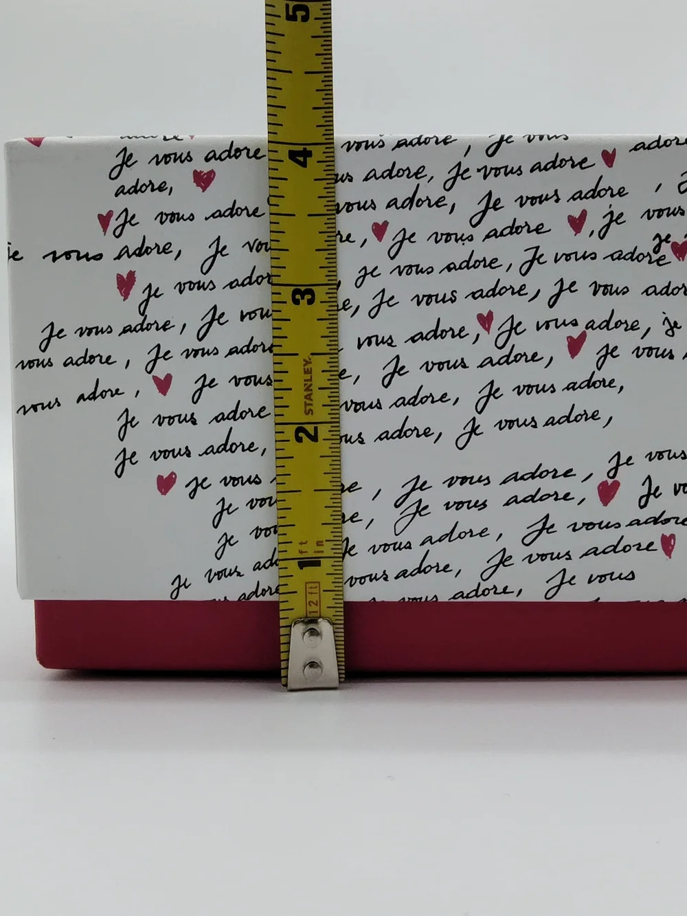 DIOR Je Vous Adore Valentine Gift Box Pink Packaging Card Set Limited Edition